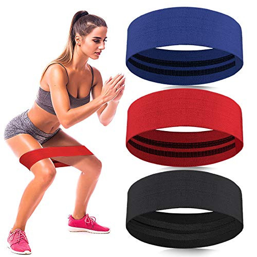SKATHEAL Resistance Bands Booty Loop Exercise Bands Workout Loops Exercise Straps for Legs and Butt Activate Glutes Thighs -3-
