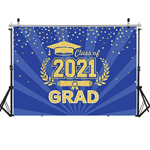 WOLADA 7x5FT Graduation Ceremony Backdrop 2021 Year Graduation Group Photo Backdrop Graduation Theme Party Backdrop Student Party Photography Backdrop Photography Studio Props 12036