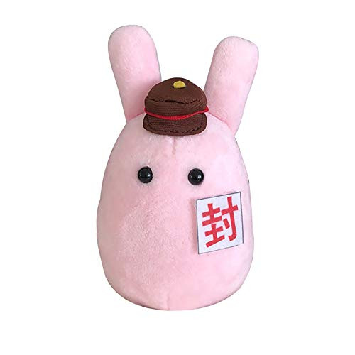 Anime Toilet-Bound Hanako-Kun Mokke Pillow Doll Cosplay Chain Pendant Toy Jibaku Shounen Yashiro Nene Hanako-Kun Cartoon Doll Character Plush Puppets Toy -Hat Mokke 5.9inc-