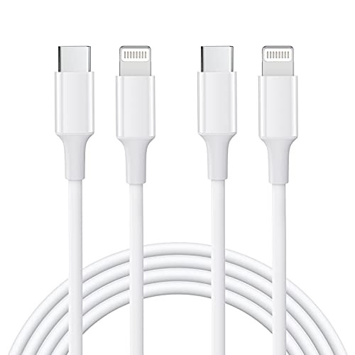 USB C to Lightning Cable 2Pack 3FT -MFi Certified- for iPhone 12-12 Mini-12 Pro Max Lightning to USB-C Fast Charging Cable Cord Compatible with iPhone11-11Pro-11Pro MAX-XS-XS MAX-XR-X-8-8Plus