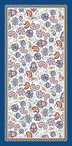Paisleys Brazilian Velour Beach Towel 30x60 Inches