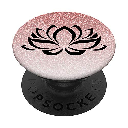 Rose Yoga Lotus Flower Phone Grip - Meditation and Relaxation PopSockets Grip and Stand for Phones and Tablets Rose Yoga Lotus Flower Phone Grip - Meditation and Relaxation PopSockets Grip and Stand for Phones and Tablets