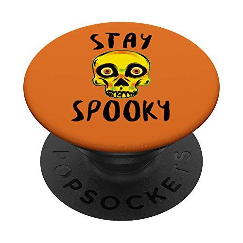 Stay Spooky - Halloween Skull PopSockets Grip and Stand for Phones and Tablets