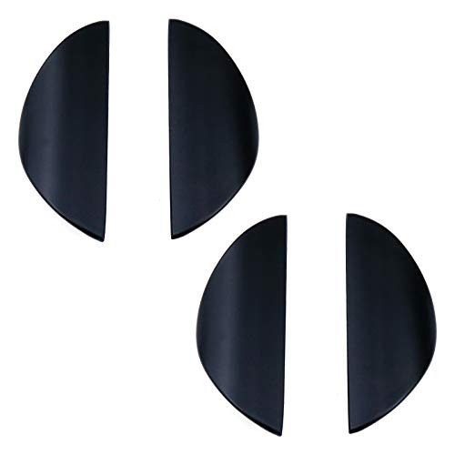 T Tulead Black Pull Handles Cabinet Pulls Drawer Dresser Handle Pull Furniture Pulls Modern Handles Pack of 4 with Screws -Hole Distance-32mm-1.26" -