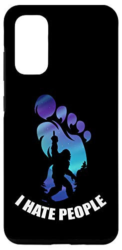 Galaxy S20 Bigfoot I Hate People Funny Big Foot Sasquatch Introvert Case