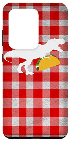 Galaxy S20 Ultra T-Rex Holding Taco Tablecloth Case