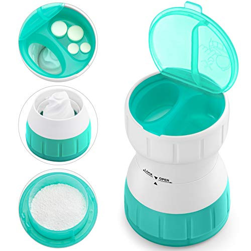 DANYING Pill Crusher Pill Grinder for Multiple Pills Pill Pulverizer Tablet Crusher with Small Storage Compartment