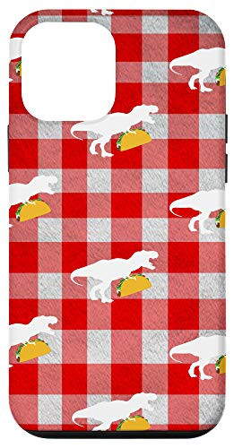 iPhone 12 mini T-Rex Holding Taco Tablecloth Scatter Case
