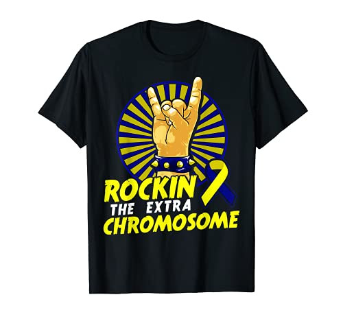 Rockin the Extra Chromosome Down Syndrome Awareness T-Shirt