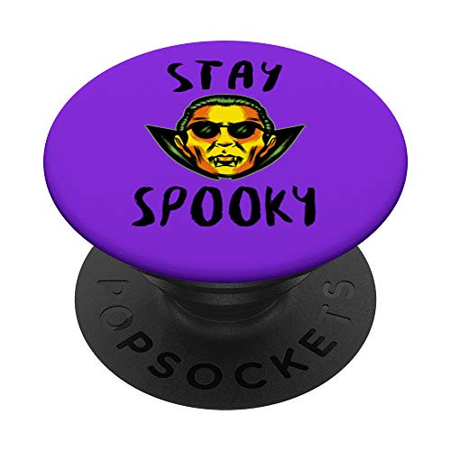 Stay Spooky - Funny Cool Halloween Vampire PopSockets Grip and Stand for Phones and Tablets