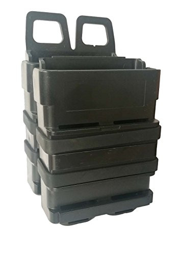 Simways Tactical Mag Pouch Holster 5.56 Magazine Holder for M4 M16 AR15 -Black-