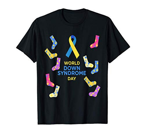 World Down Syndrome Awareness Day Socks Down Right Kids Gift T-Shirt
