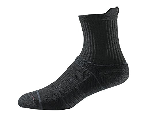 Strideline Men's Premium Athletic Mid Socks -1-Pack- Black X-Large Strideline Men's Premium Athletic Mid Socks -1-Pack- Black X-Large