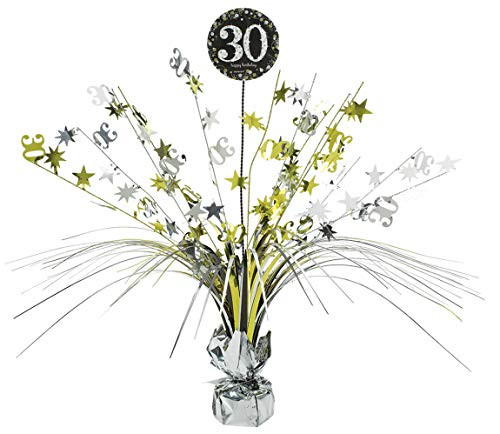 Sparkling Celebration "30" Spray Centerpiece Birthday
