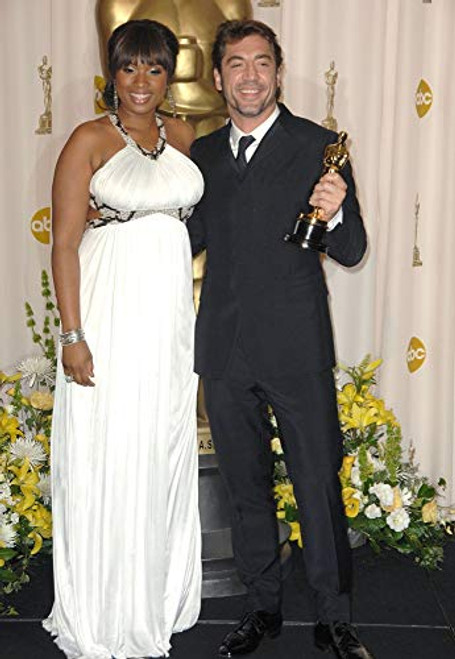 Posterazzi Poster Print Collection EVC0824FBBVK005 Jennifer Hudson Javier Bardem Room for Press Room-80Th Annual Academy Awards Oscars Ceremony Posterazzi Poster Print Collection EVC0824FBBVK005 Jennifer Hudson Javier Bardem Room for Press Room-80Th Annual Academy Awards Oscars Ceremony