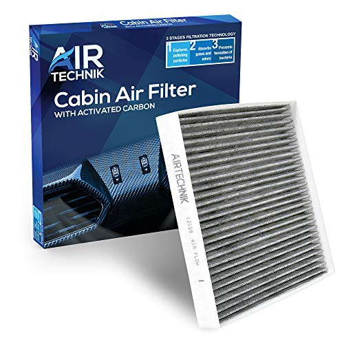 AirTechnik CF12159 Cabin Air Filter w-Activated Carbon - Fits Hyundai Sonata Hybrid ONLY 2016-2019 - Kia Optima 2016-2020