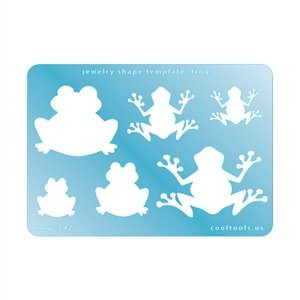 Cool Tools - Jewelry Shape Template - Frogs