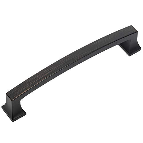 Cosmas 755-128ORB Oil Rubbed Bronze Contemporary Cabinet Hardware Handle Pull - 5" Inch -128mm- Hole Centers