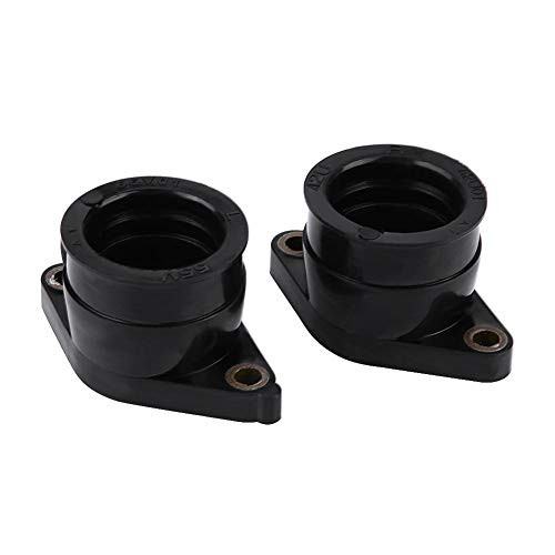 Carburetor Intake Manifold Boot Joint2Pcs Carburetor Carb Intake Manifold Boot for Yamaha TT350 86-87 XT350 85-00 42U-13596-01-00