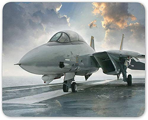8 x 10 Inch Mouse Pad F-14 F14 Tomcat Jet Fighter Mouse Mat Pad - Aircraft Plane Gift Computer