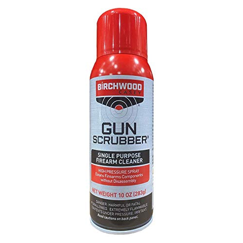 Birchwood Casey Gun Scrubber Single Purpose Gun Cleaner Aerosol Spray 10 Oz -Packaging May Vary-