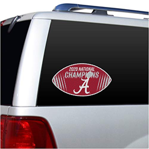 Fremont Die NCAA Alabama Crimson Tide 2020 College Football National Champions Large Window Film 12""" Fremont Die NCAA Alabama Crimson Tide 2020 College Football National Champions Large Window Film 12"""