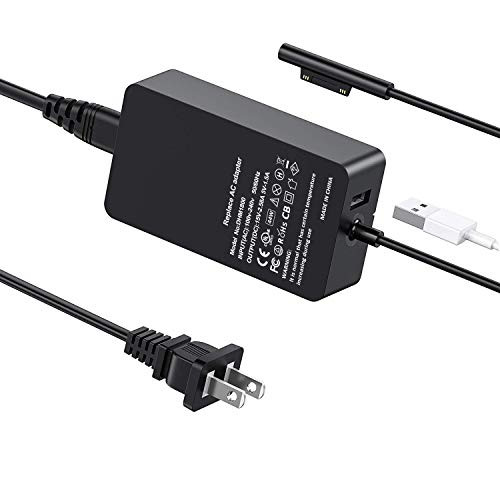 Surface Book Charger Surface Pro Charger, CIVIE 44W 15V 2.58A Power Supply for Microsoft Surface Book Surface Pro 3 Pro 4 Pro 5 Pro 6 Surface Go Surface Laptop Charger Adapter