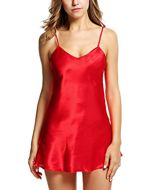Avidlove Lingerie for Women Satin Sleepwear Sexy Nightgown Full Slip Nighty Strap Chemise Mini Babydoll Nightdress Avidlove Lingerie for Women Satin Sleepwear Sexy Nightgown Full Slip Nighty Strap Chemise Mini Babydoll Nightdress