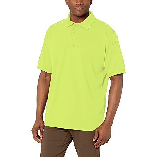 Propper Men's Short Sleeve Uniform Polo HI-Viz Yellow 100 percent Polyester 3X-Large