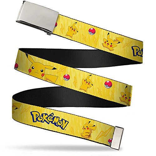 Buckle-Down Web Belt Pokemon 1.25"
