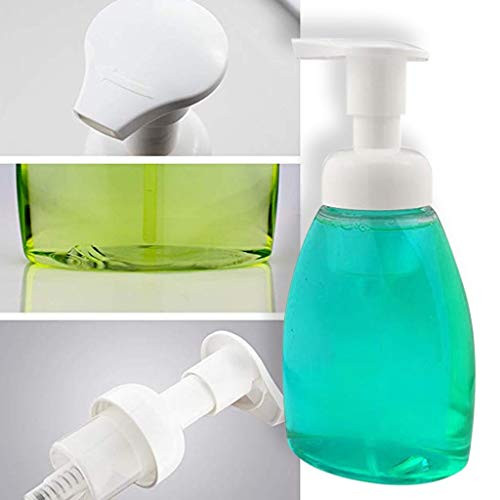 Foam Press Bottle Modern Refillable Foaming Soap Dispenser Bathroom Kitchen Accessories Liquid Hand Soap Containers Press Liquid Foam Hand Soap Dispensers