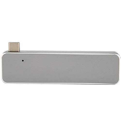 5 in 1 Type?C Multi?Port Docking Station Type?C to Memory-Storage Card-USB3.0 AdapterType?C Hub Computer SuppliesSmall and Portable.