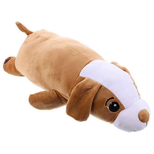 TOYANDONA Dog Plush Hugging Pillow Super Soft Plush Puppy Stuffed Animal Toy Gifts for Kids