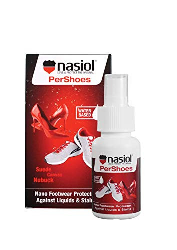 Nasiol PerShoes Nano Shoe Protection Spray Suede and Nubuck Protector Water Repellent Coating Hydrophobic Spray Footwear Protector Against Liquids  and  Stains Shoe Protector Spray Waterproof