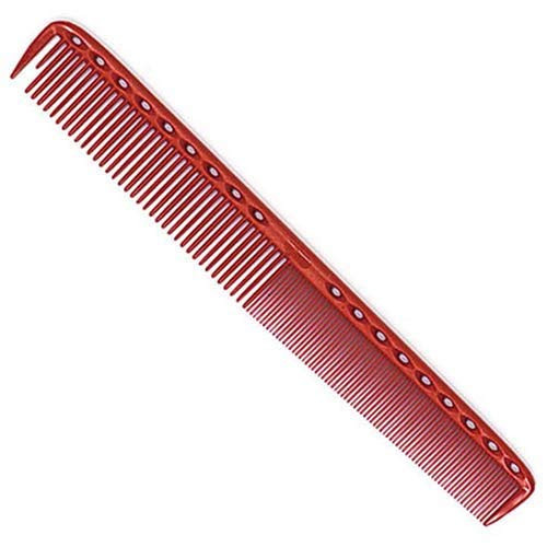 YS Park 335 Fine Cutting Comb -Extra Long- - Red