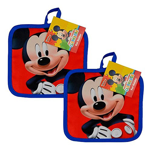 UPD Disney Mickey or Minnie Mouse Pot Holder Multicolor UPD Disney Mickey or Minnie Mouse Pot Holder Multicolor