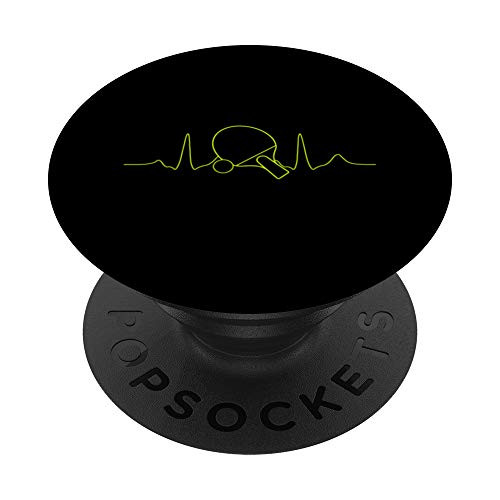 PingPong DNA Heart Beat Design PopSockets PopGrip- Swappable Grip for Phones  and  Tablets