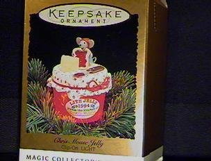 Hallmark Keepsake Ornament Chris Mouse Jelly 10th in Series 1994