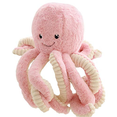 Octopus Plush Doll - Octopus Stuffed Animals Simulation Animals Soft Plush Pillow - Plush Cute Octopus Dolls Soft Toy Stuffed Marine Animal for Home Decor Birthday Valentine's Day Xmas Gifts -Pink- Octopus Plush Doll - Octopus Stuffed Animals Simulation Animals Soft Plush Pillow - Plush Cute Octopus Dolls Soft Toy Stuffed Marine Animal for Home Decor Birthday Valentine's Day Xmas Gifts -Pink-