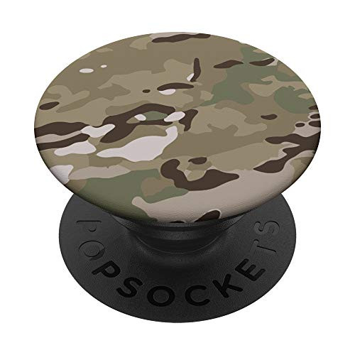 US Army OCP ACU Camo - Scorpion Multicam Camouflage Pattern PopSockets Grip and Stand for Phones and Tablets