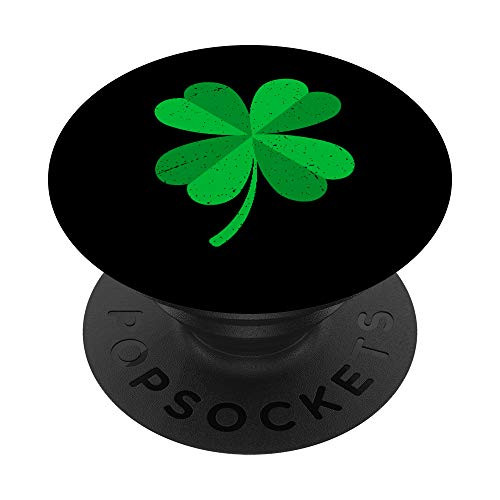 Big Shamrock - Lucky Four Leaf Clover - Cool St. Patricks PopSockets PopGrip- Swappable Grip for Phones and Tablets Big Shamrock - Lucky Four Leaf Clover - Cool St. Patricks PopSockets PopGrip- Swappable Grip for Phones and Tablets
