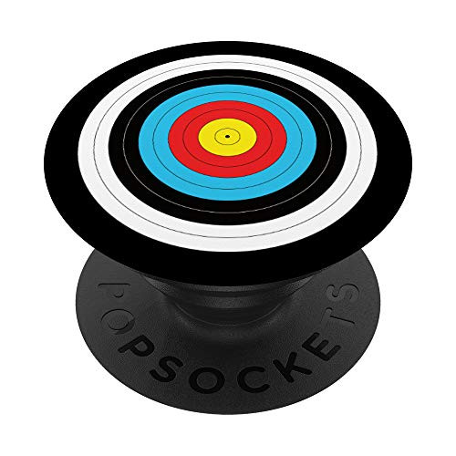 Archery Target Prank - Bulls Eye - Funny Bow Archer Gift PopSockets PopGrip- Swappable Grip for Phones  and  Tablets