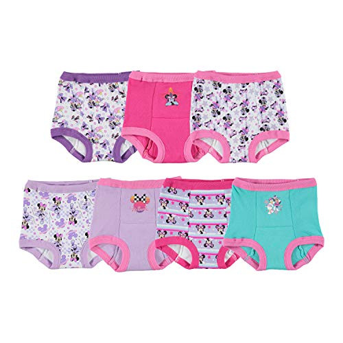 Disney Girls' 7pk Minnie Mouse Potty Training Pants Multipack MinnieTraining7pk 3T