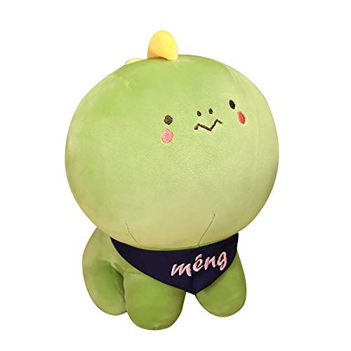 CHEERM Cute Dinosaur Stuffed Animals Plush Toy Doll 9.8Inch Plush Dinosaur Soft Lumbar Back Cushion Hugging Pillow Home Office Car Decorations Gift for Birthday Valentine's Christmas
