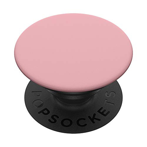 Dusty Rose Pink Color Solid Plain Cute Pretty Phone Gripper PopSockets Grip and Stand for Phones and Tablets