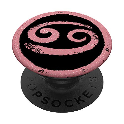 Rose Colored Cancer Zodiac Astrology Sign PopSockets PopGrip- Swappable Grip for Phones and Tablets Rose Colored Cancer Zodiac Astrology Sign PopSockets PopGrip- Swappable Grip for Phones and Tablets
