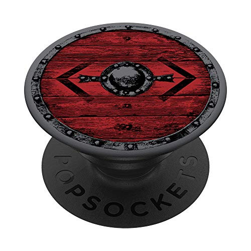 Bjorn Ironside Viking Shield PopSockets PopGrip- Swappable Grip for Phones  and  Tablets