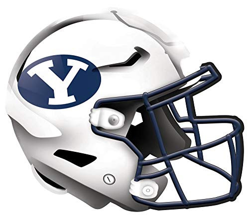 Fan Creations NCAA BYU Cougars Unisex BYU Authentic Helmet Team Color 12 inch