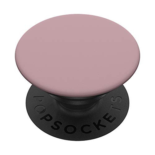 Simple Chic Solid Pale Rose Color - Dusty Rose Mauve Pink PopSockets PopGrip- Swappable Grip for Phones  and  Tablets