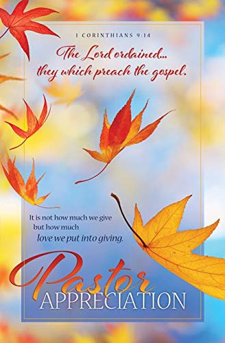 Bulletin - Pastor Appreciation - General Worship - The Lord Ordained - KJV Scripture - -Package of 100-